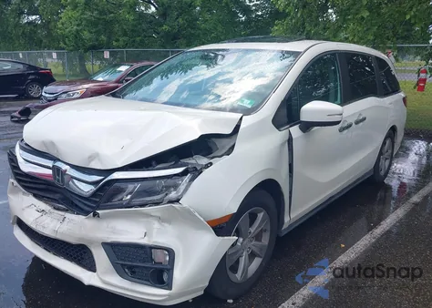 2018 Honda Odyssey Ex-L z USA, uszkodzony, nr VIN 5FNRL6H73JB085938